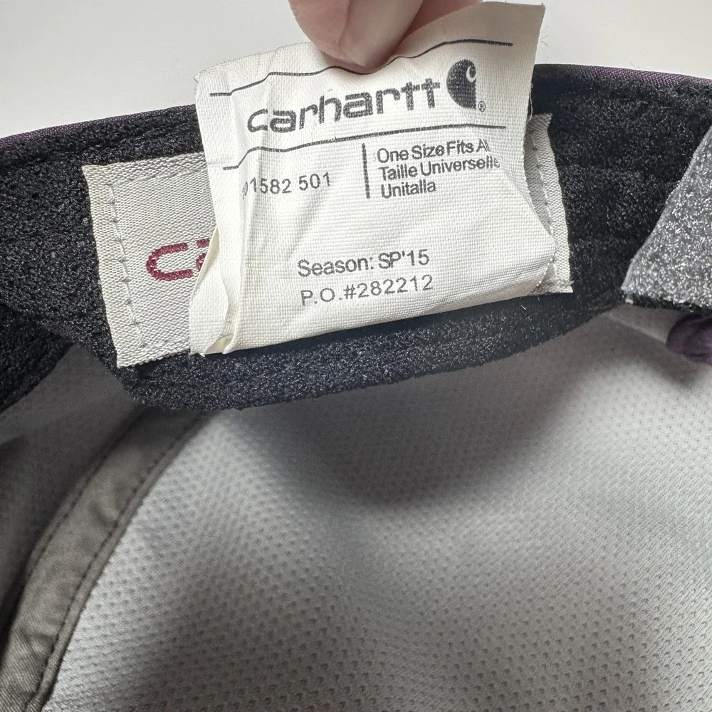 Carhartt Force Performance Purple Cap One Size Fits All Adjustable Hat